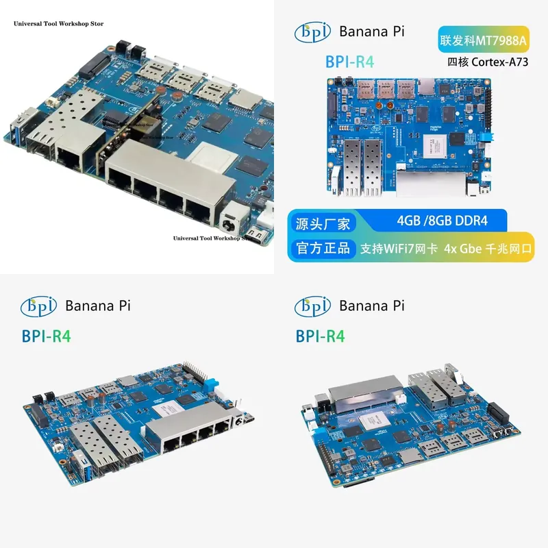 Banana Pi BPI-R4 WiFi 7 Router – Bananapi Bpi R4 Wifi 7 Bewertung und Preis