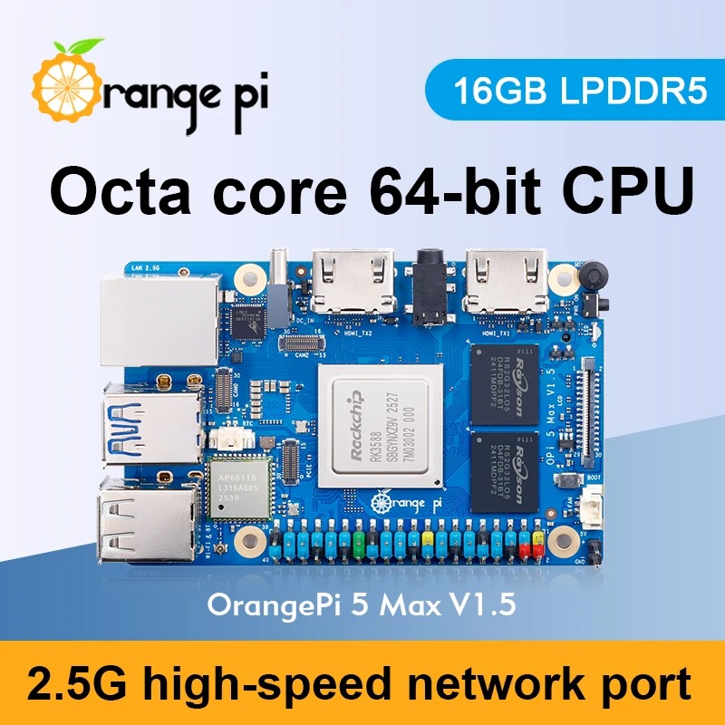 RoRuS Orange Pi 5 Max 16GB V1. – Rk3588 Mini Pc Board Bewertung und Preis